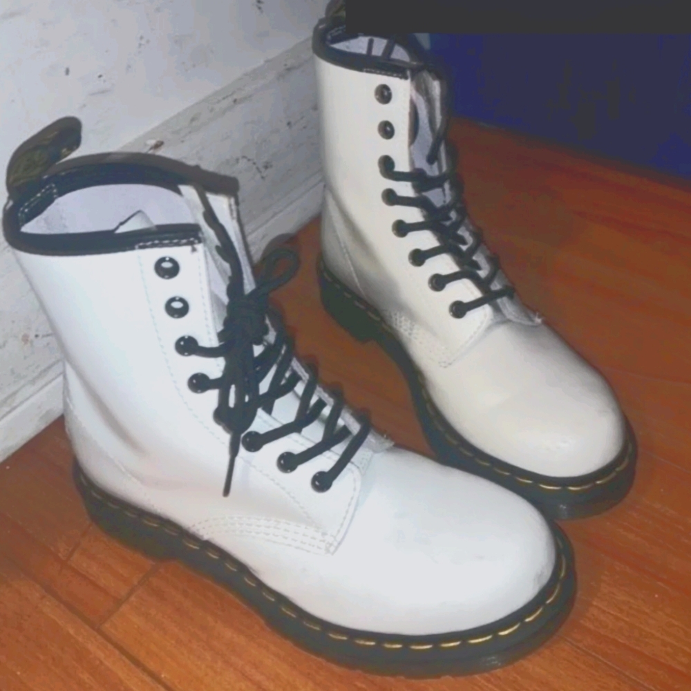 White Doc Martens